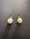 White (13-14mm) shell Pearl earrings
