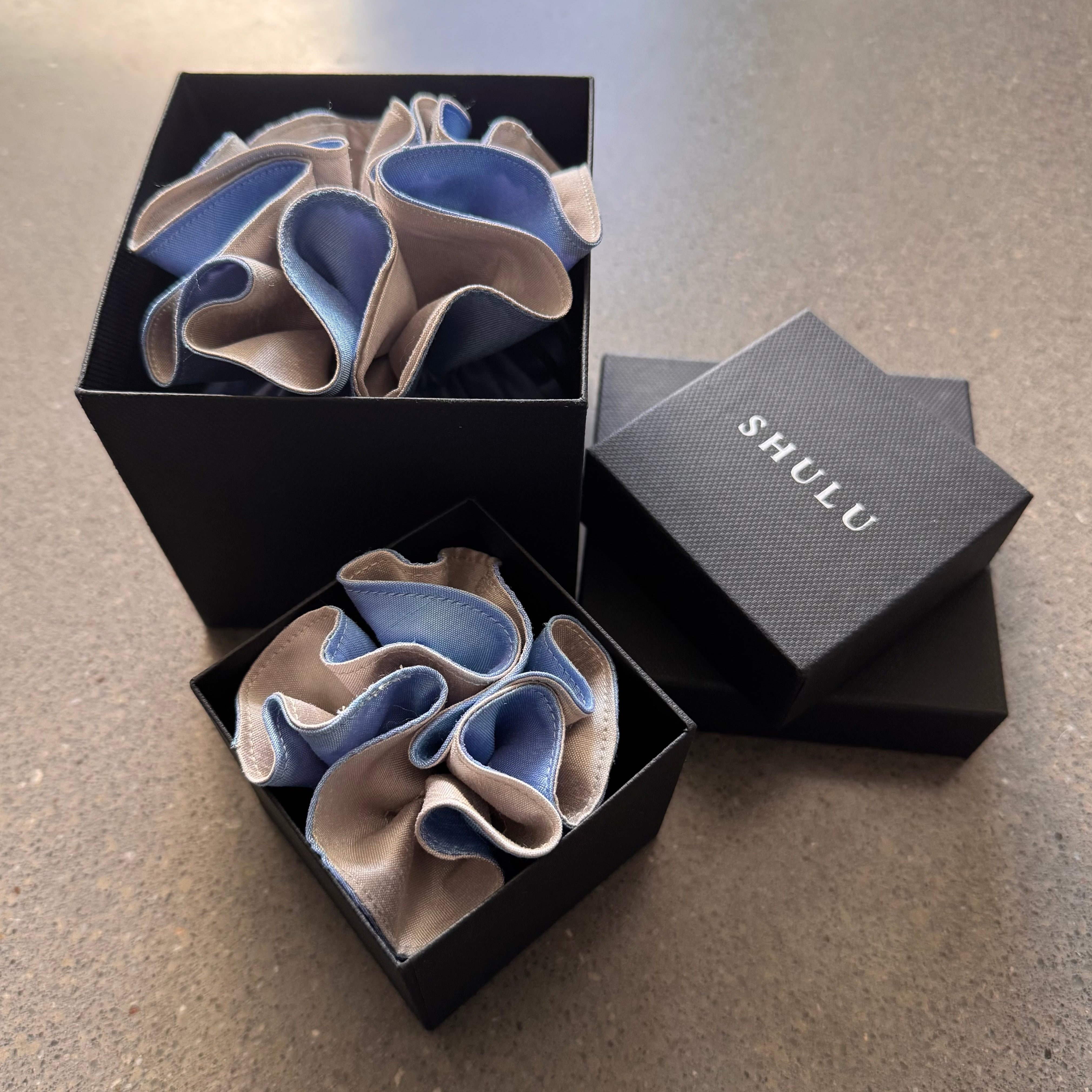 SHULU jewellery pouches and boxes